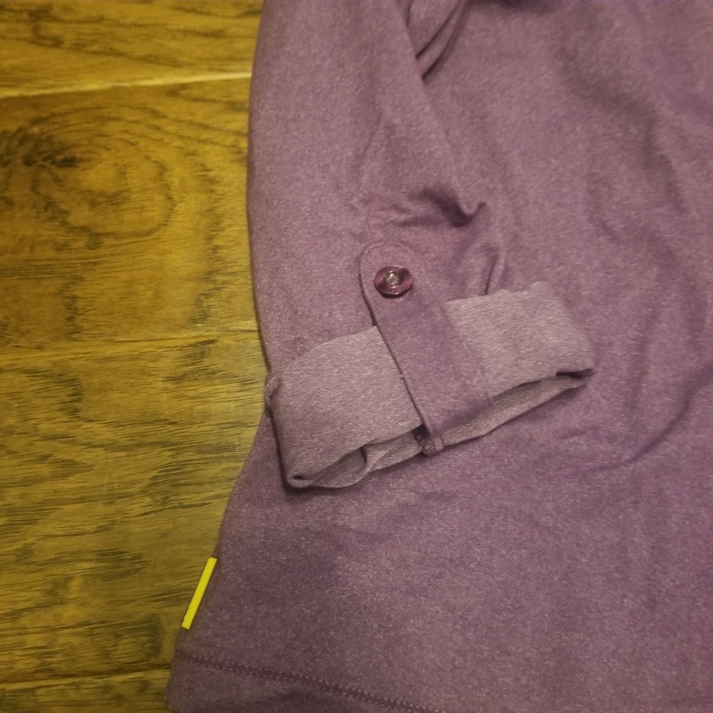 Lole Yoga/Active Roll-Tab Sleeve Top - Like New-L - Picture 2 of 4